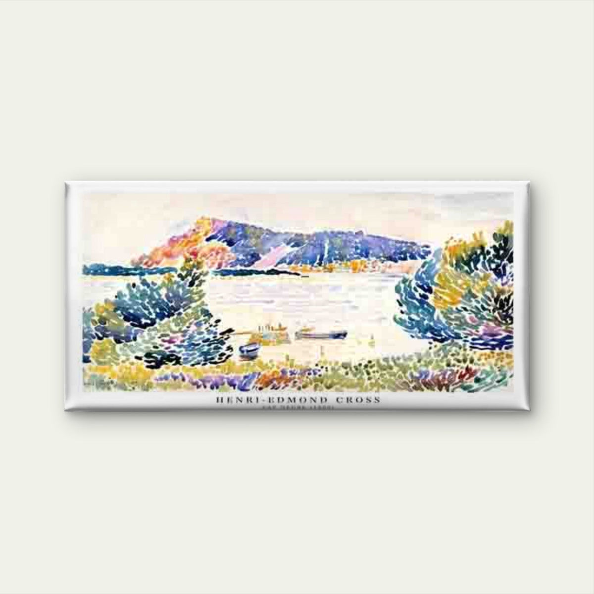 Abstract Landscape Design Wall Art Canvas Office Home Room Framed 80x45cm