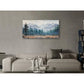 Mountain Landsape Nature Grey Scenery Bird Wall Art canvas office home room framed 120x60cm