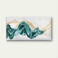 Satin Drapes Flowing Waves Wall Art Canvas Office Home Room Framed 120x60cm