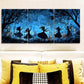 3pcs Forest Spirit Metal Print Ready to Hang Art