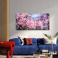Japan Spring Floral Landscape Wall Art Canvas Office Home Room Framed 80x45cm