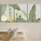3pcs Sage Green Simple Plants, Fresh Flowers Metal Print Ready to Hang Art