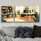 3pcs Room for Houseplants Metal Print Ready to Hang Art