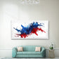 Dynamic Color Explosion Art Wall Art Canvas Office Home Room Framed 120x60cm