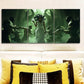 3pcs Medusa Battle Scene Metal Print Ready to Hang Art
