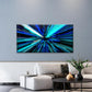 Abstract With Straight Lines Wall Art Canvas Office Home Room Framed 120x60cm