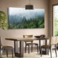 Tropical Virgin Forest Mountain Bird Wall Art canvas office home room framed 120x60cm