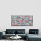 Abstract Colorful Splatter Art Wall Art Canvas Office Home Room Framed 120x60cm