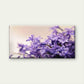 Purple Hyacinth Flowers Bloom Wall Art Canvas Office Home Room Framed 80x45cm