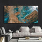 Abstract Mountain wall canvas office home room framed 120x60cm