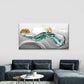 Sailing Ship Journey with Wine Wall Art Canvas Office Home Room Framed 80x45cm