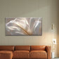 Elegant Feather a Soft Touch Wall Art Canvas Office Home Room Framed 80x45cm
