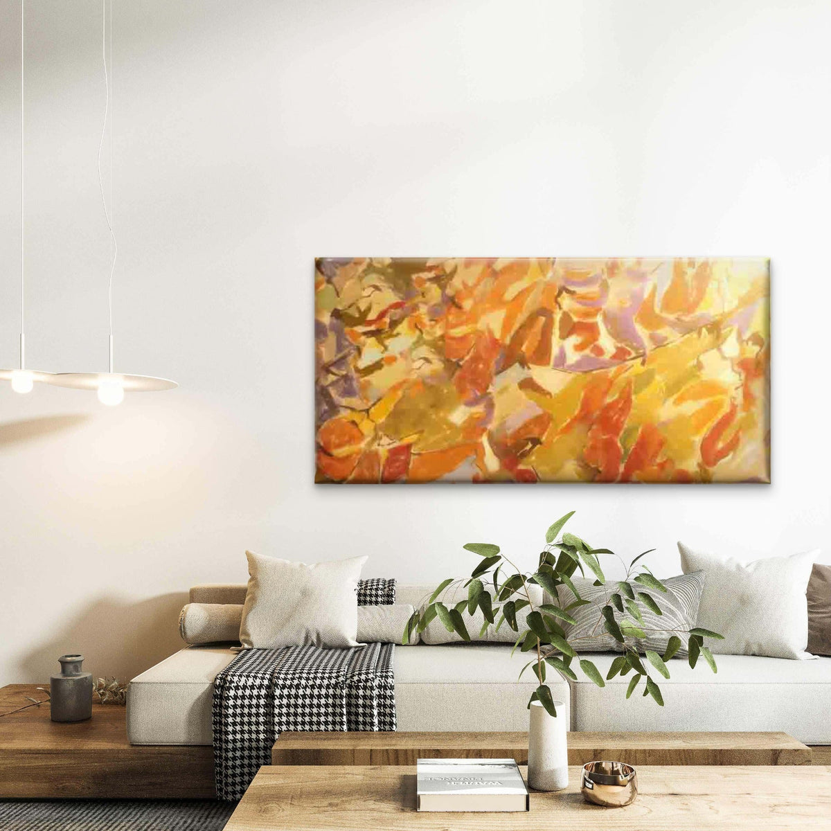 Abstract with Colorful Brush Wall Art Canvas Office Home Room Framed 120x60cm