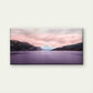 Sea Surrounded By High Rocks Wall Art Canvas Office Home Room Framed 120x60cm