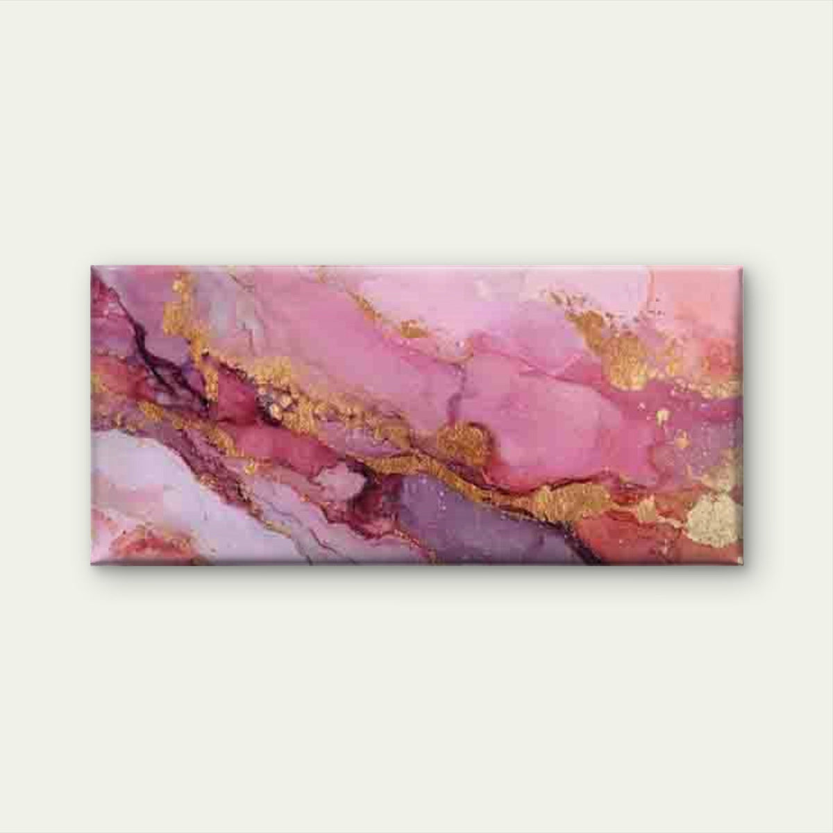 Abstract with Golden Streaks Wall Art Canvas Office Home Room Framed 80x45cm