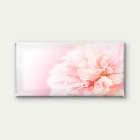 Abstract Pink Peony Flower Wall Art Canvas Office Home Room Framed 80x45cm