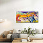 Abstract Harmony In Motion Wall Art Canvas Office Home Room Framed 120x60cm