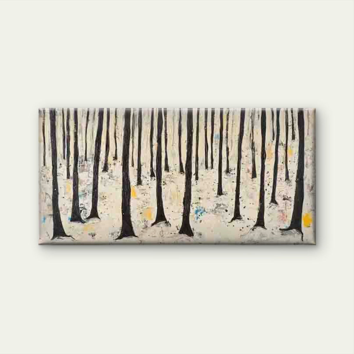 Abstract Art Neutral Tones Wall Art Canvas Office Home Room Framed 120x60cm