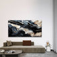 Natural Luxury Marbling Pattern Wall Art Canvas Office Home Room Framed 120x60cm