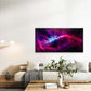 Shining Stars Milky Way Stars Wall Art Canvas Office Home Room Framed 120x60cm