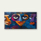 Modern Abstract Style Face Wall Art Canvas Office Home Room Framed 120x60cm