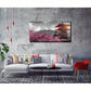 Pink Cherry Blossom & Mount Fuji Wall Art canvas office home room framed 120x60cm