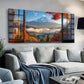 Mount Fuji Sunrise Wall Art wall canvas office home room framed 80x45cm