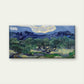 Landscape with Olive Trees Wall Art Canvas Office Home Room Framed 120x60cm