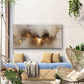Abstract Golden Feather Wall Art Canvas Office Home Room Framed 80x45cm