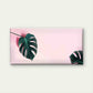 Plakat Green Leaf of Monstera Wall Art Canvas Office Home Room Framed 120x60cm