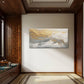 Modern Impasto Gold Leaf Painting Wall Art Canvas Office Home Framed 120x60cm