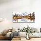 Rustic Wilderness Scenery Wall Art Canvas Office Home Room Framed 120x60cm