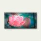 Pink Sacred Lotus Flower Wall Art Canvas Office Home Room Framed 120x60cm