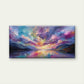 Sunset Ocean Oil Painting Wall Art Canvas Office Home Room Framed 120x60cm