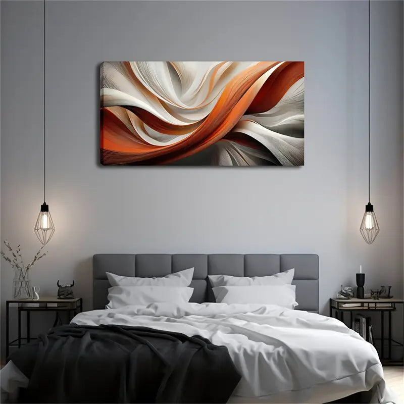 Ethereal Visual Theme Wall Art Canvas Office Home Room Framed 120x60cm