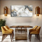 Abstract Marble Golden Abstract Wall Art Canvas Office Home Room Framed 120x60cm