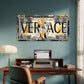Luxury Brand Rabbit Money Print Wall Art Canvas Office Home Room Framed 120x60cm