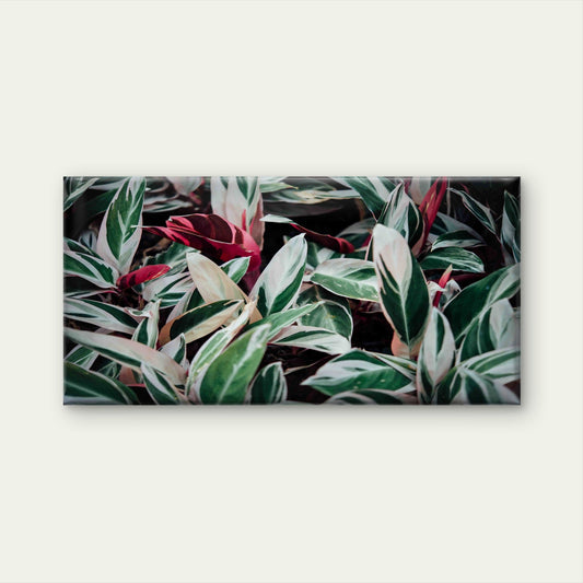 Abstract Background Flowers Wall Art Canvas Office Home Room Framed 80x45cm