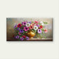 Golden Glow Summer Flowers Wall Art Canvas Office Home Room Framed 80x45cm