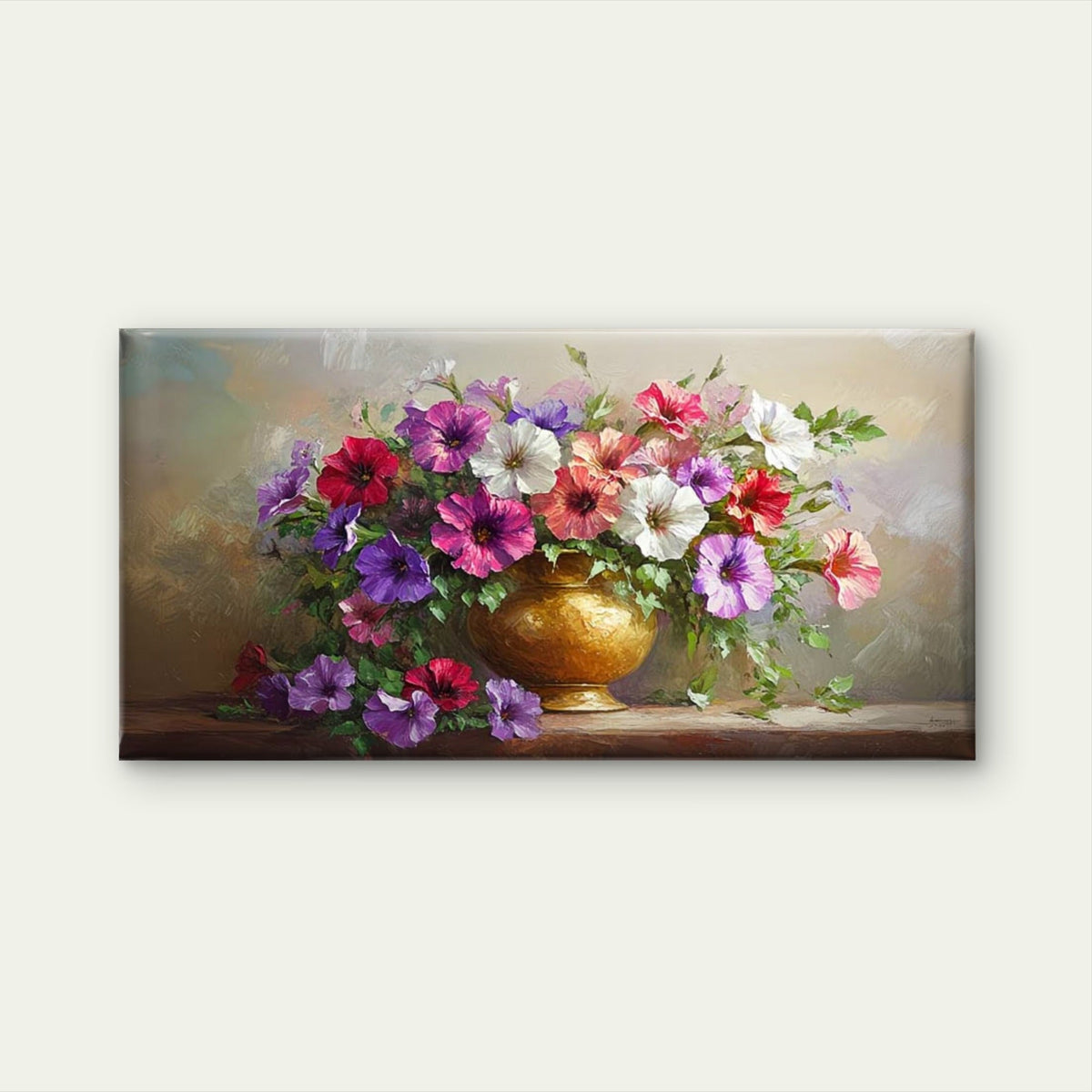 Golden Glow Summer Flowers Wall Art Canvas Office Home Room Framed 80x45cm