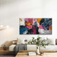 Abstract with Colorful Brush Wall Art Canvas Office Home Room Framed 120x60cm