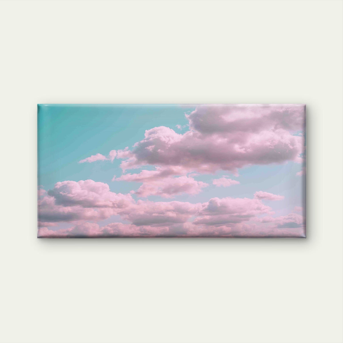 Inflatable Boat on Shoreline Wall Art Canvas Office Home Room Framed 120x60cm