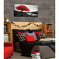 Black & White Nature Scenery Red TreeWall Art canvas office home room framed 120x60cm