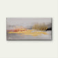 Modern Abstract Golden Leaf Wall Art Canvas Office Home Room Framed 120x60cm
