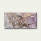 Abstract Lavender Brown Wave Wall Art Canvas Office Home Room Framed 120x60cm