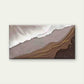 Chocolate And Golden Fusion Wall Art Canvas Office Home Room Framed 120x60cm