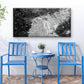 Cat Starry Night with Sparkles Wall Art Canvas Office Home Room Framed 120x60cm