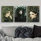 3pcs Quiet Medusa Metal Print Ready to Hang Art