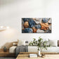 Colorful Rustic Stone Wall Art Canvas Office Home Room Framed 120x60cm