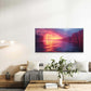 Neon Gate Surreal Seascape Wall Art Canvas Office Home Room Framed 120x60cm